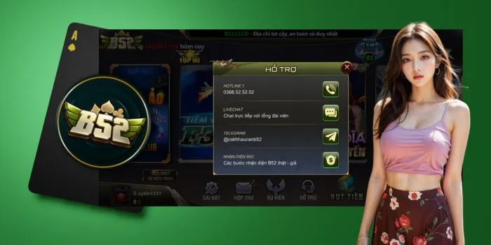 Hỗ trợ B52 - đa nền tảng, hoàn toàn miễn phí